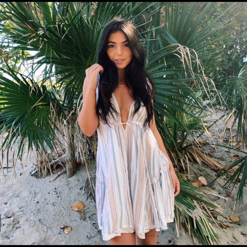 Grey Bandit On The Dock Dress Multicolor